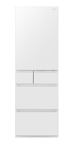 Amazon | パナソニック 冷蔵庫 幅60cm 450L 右開き NR-E45PX1-W サテン